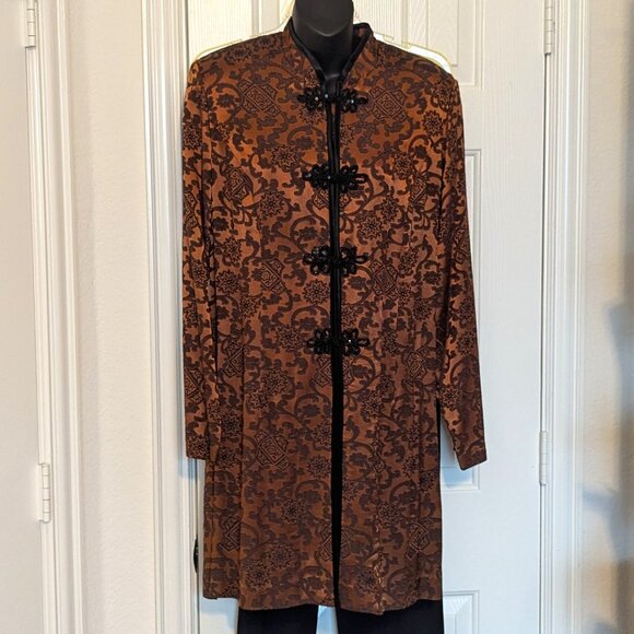 Asian Inspired Pant Suit, Womens size 12 - Picture 1 of 16